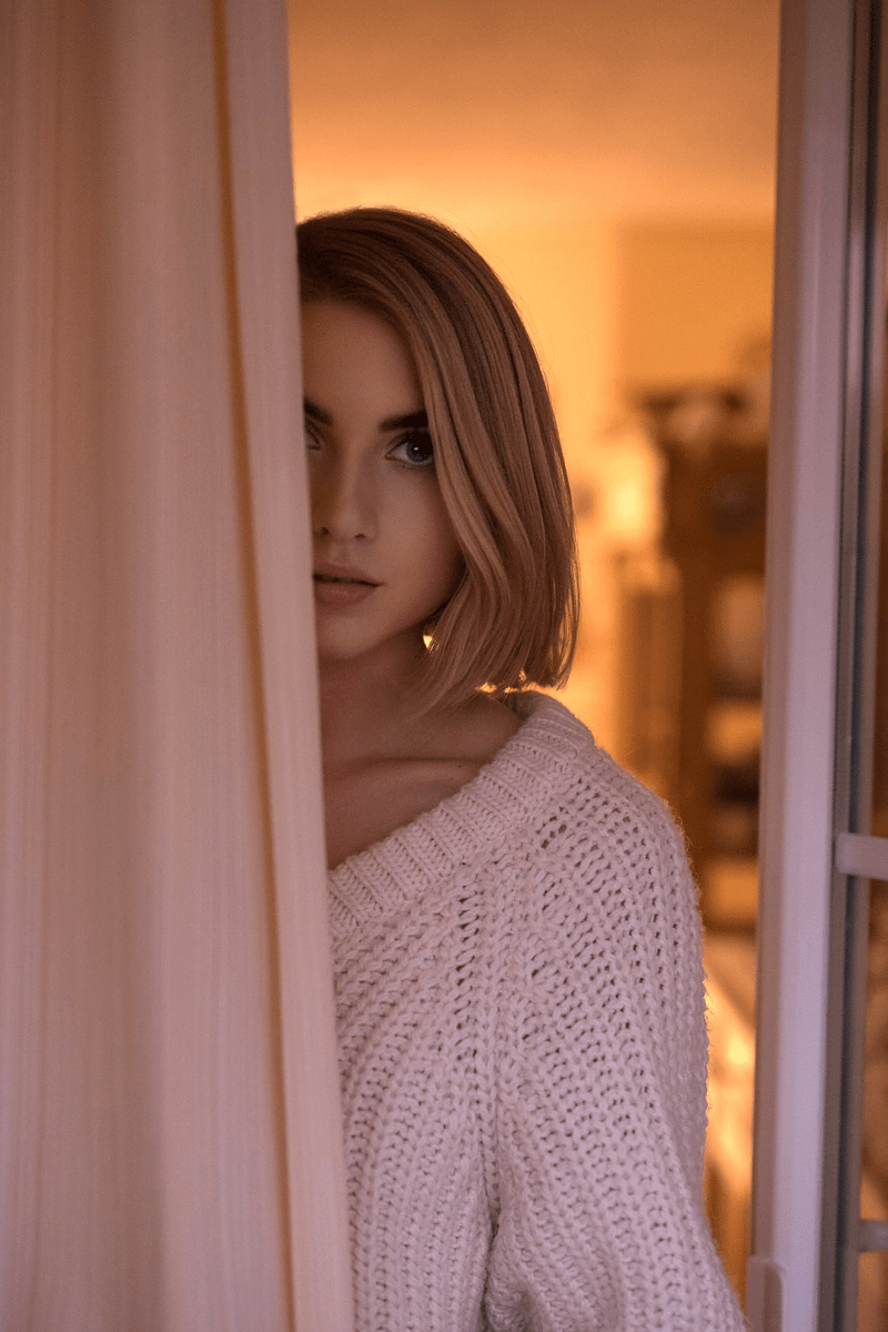 Homeshooting mit dem Model "Lara Lüdtke" und dem Fotografen "Markus Geretshauser"