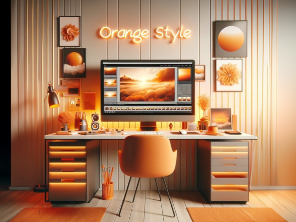 "Orange Style" Preset für Adobe Photoshop & Adobe Lightroom Mobile