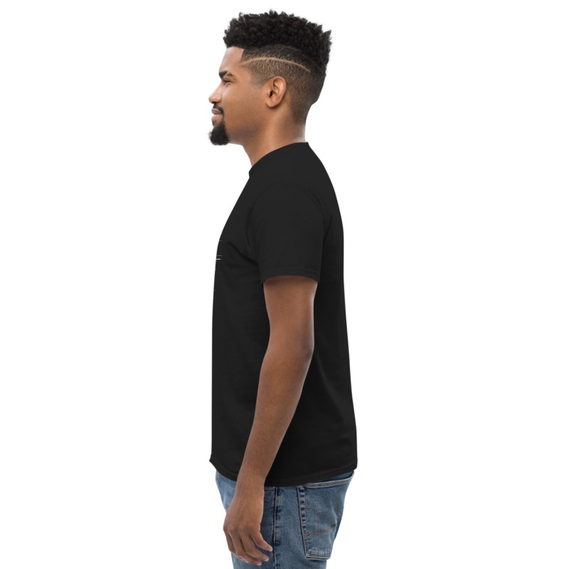 Das Hackerportrait - Klassisches Herren-T-Shirt – Bild 3