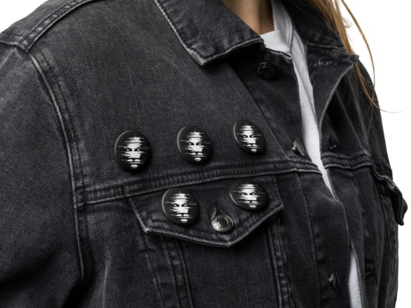 Das Hackerportrait - Button-Set