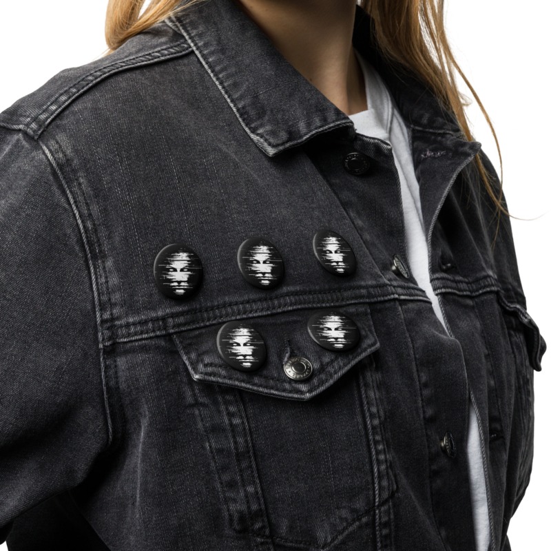 Das Hackerportrait - Button-Set