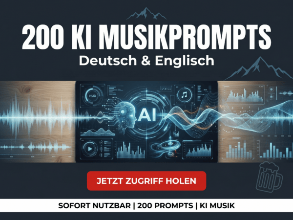 Suno AI Prompt Guide · 200 Vocal-Prompts · Dein unfairer Vorteil