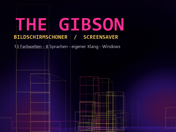 The Gibson – Bildschirmschoner
